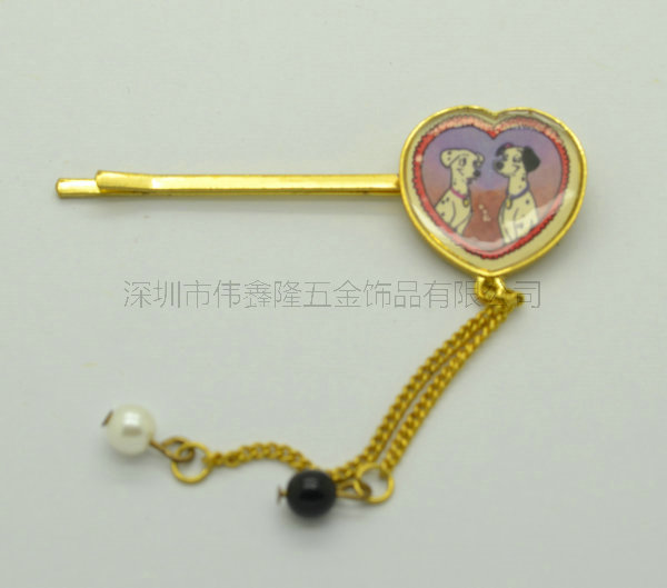 金屬領帶夾發夾
